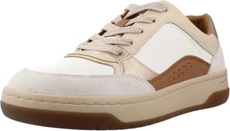 Geox Schoenen, Dames, Beige, 39 EU, Sneakers