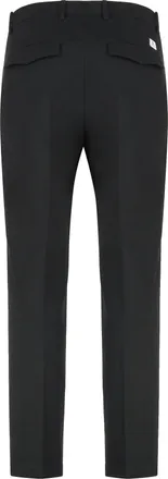 Department Five Mens Chino Pants Prince Black Cotton Chinos