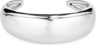 Nordstrom Rack Domed Cuff Bracelet in Silver at Nordstrom Rack