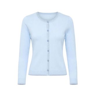 Liu Jo Cardigan con bottoni - female - Liu Jo - Cardigans - Blue - XS - Knitwear