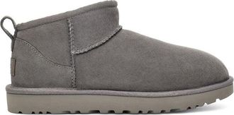UGG Asymmetrical Collar Twinface Low Boots With Eva Sole