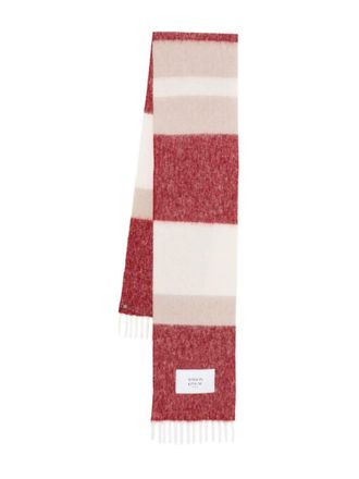 Maison Kitsuné Alpaca Striped Scarf Accessories