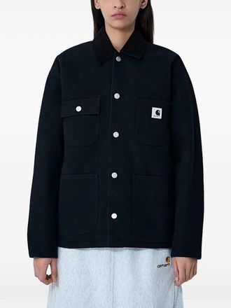Carhartt Work in Progress buttoned canvas jacket - women - Cotton - M - Black