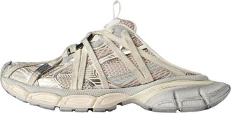 Balenciaga 3xl Extreme Laces Mule in Eggshell White 837572W3XLW9191