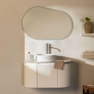 Sklum Conjunto De Muebles De Ba&ntilde;o En Madera Carsone Sklum