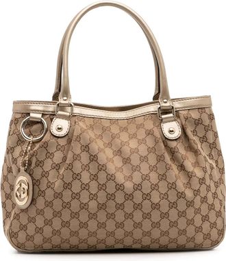 Gucci Borsa tote Sukey in tela GG 2016-2025 - Oro