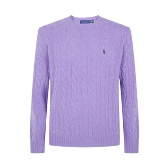 Polo Ralph Lauren Heren, Truien, Paars, Maat: M Wol