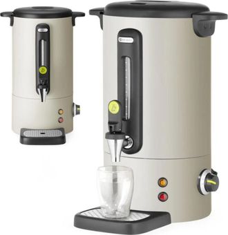 OEM Hervidor De Agua Para Vino Caliente Con Grifo Y Bandeja Recogegotas 9 L 950 W - Gris Claro