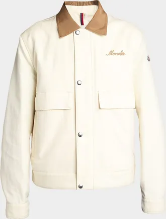 Moncler Men & apos;s Kilke Gabardine Shirt Jacket