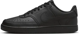 Nike Mens Court Vision Low Next Nature Shoes in Black | DH2987-002