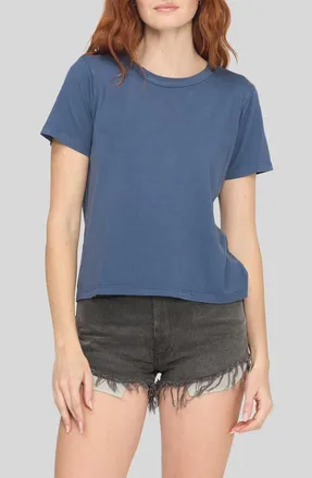 Project Social T Baker Crewneck T-Shirt in Deep Indigo at Nordstrom, Size X-Small
