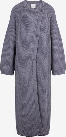 Lisa Yang Asymmetrischer Rippstrick-Mantel aus Kaschmir Elodie