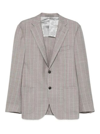 Corneliani Gray Pinstripe Jacket
