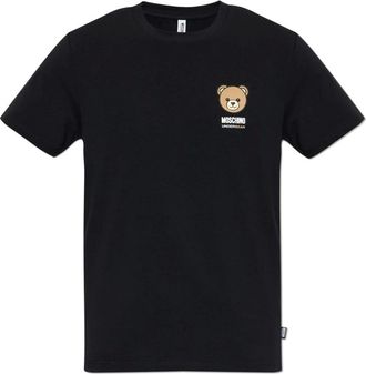 Moschino Tops, Heren, Zwart, 2Xl, Katoen, T-shirt uit de ondergoedcollectie