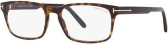 Tom Ford 54mm Rectangle optical glasses in Tortoise at Nordstrom