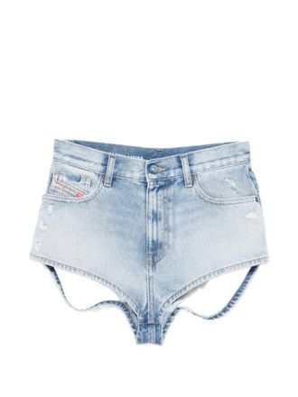 Diesel short met verweerde look