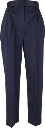 Elisabetta Franchi Mujer, Pantalones, Azul, Talla: S