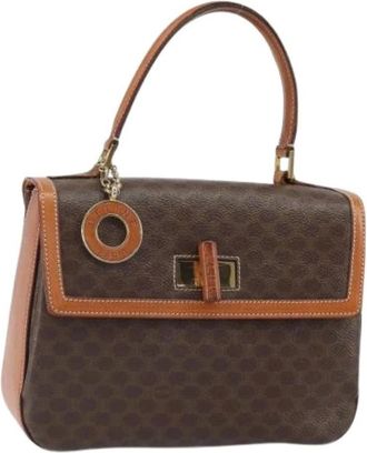 Celine Pre-owned Handbags, female, Brown, Size: ONE SIZE Pre-owned Plastic Vintage Handbag