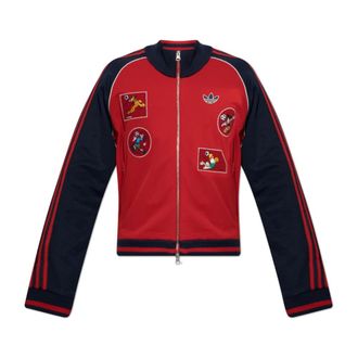 adidas Tracktop - - Sweatshirts & Hoodies - Uomo - Rosso - L