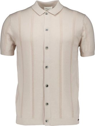 Gentiluomo K4188-272 Shirt met korte mouwen - Heren - Korte mouwen Overhemden - Beige - 2XL - Overhemden