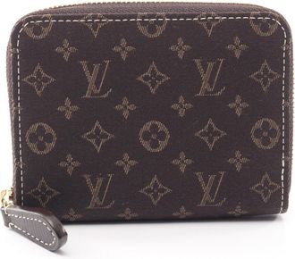 Louis Vuitton Brown Canvas Monogram Idylle Coin Purse/Coin Case (Pre-Owned)