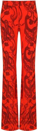 Essentiel PANTALONE FLARE JODIE ARANCIONE ESSENTIEL ANTWERP