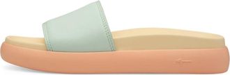 Tamaris Slippers met open neus - Dames - Sandalen - Blauw - 40 EU - Schoenen