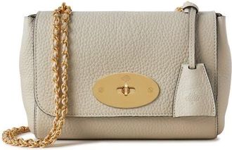 Mulberry Lily Convertible Leather Shoulder Bag in Chalk at Nordstrom