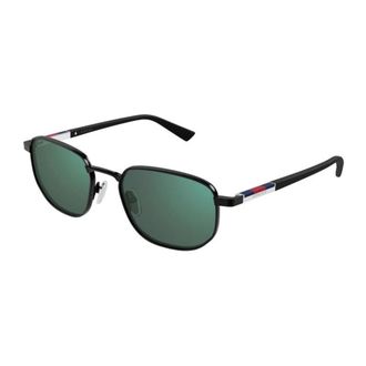 Gucci Zonnebrillen - Heren - Zonnebrillen - Zwart - 54 MM - Accessoires