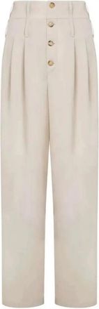Moschino Slim Fit Denim Jeans - Dames - Straight fit broeken - Beige - S - Denim - Broeken