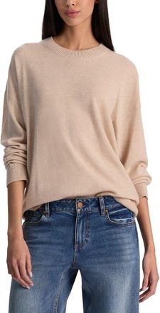 Alice & Olivia Alice + Olivia Laura Cashmere-Blend Crewneck Pullover