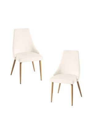 Regalos Miguel Regalos Miguel - Packs Sillas Comedor - Pack 2 Sillas Stoik Wood - Beige