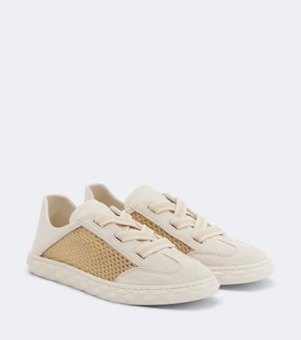Jimmy Choo London Diamond Light Flex suede sneakers