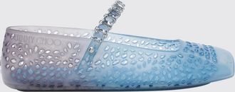 Jimmy Choo London Ballerina Mary Jane The Jelly in PVC traforato con strass