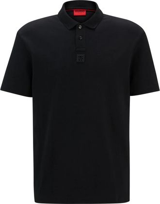 HUGO BOSS Stijlvolle Polo Shirt - Heren - Polos - Zwart - L - Tops