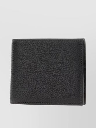 Valentino Garavani studded leather bifold wallet