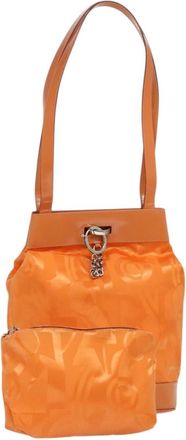 Ferragamo Vintage Shoulder Bag Nylon Nylon Shoulder Bag Bag (Pre-Owned)