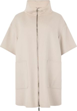 Moorer Fabula Jas - Dames - Parka Jassen - Beige - XS - Wol - Jassen