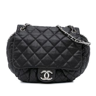 Chanel Gequilted Lamsleer Schoudertas