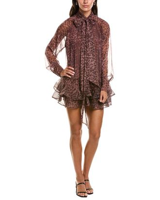 Bardot Adrie Babydoll Mini Dress