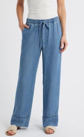 Cloth & Stone Ladder Trim Drawstring Pants in Winter Tides Wash at Nordstrom Rack, Size X-Large