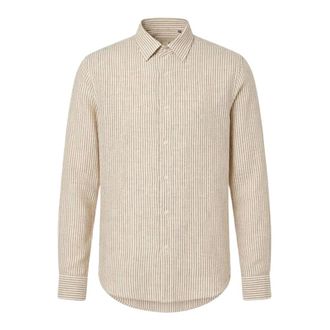 Michael Kors Camicia - Heren - Casual Overhemden - Beige - XL - Overhemden