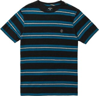 Captain Fin Mens Harbor Ratz Knit Tee In Blk