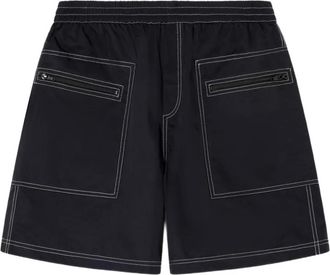 Gimaguas Shorts Quique con tasca con zip - Nero