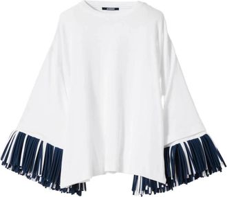 Jacquemus Donna, Camicette, Bianco, S, new