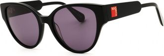 Max & Co. MO0095 01A Shiny Black/Smoke