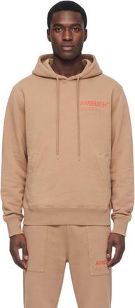 AMBUSH Brown Regular Logo Hoodie