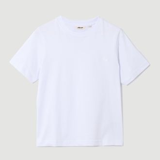 Ellesse T-Shirt ELLESSE, Damen, Gr. 36, wei&szlig;, Obermaterial: 95% Baumwolle, 5% Elasthan, Rundhals, Shirts T-Shirt, sportliche Passform, f&uuml;r aktive Freizeitgest