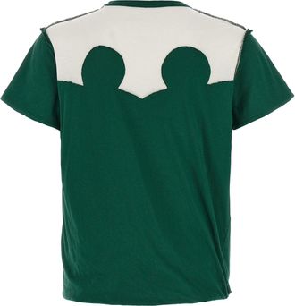 Maison Margiela Mens Bicolor Cotton T-Shirt