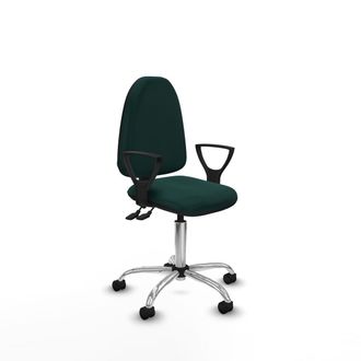 Piqueras y Crespo Silla De Oficina Piqueras Y Crespo A&yacute;na Verde Botella Ergon&oacute;mica